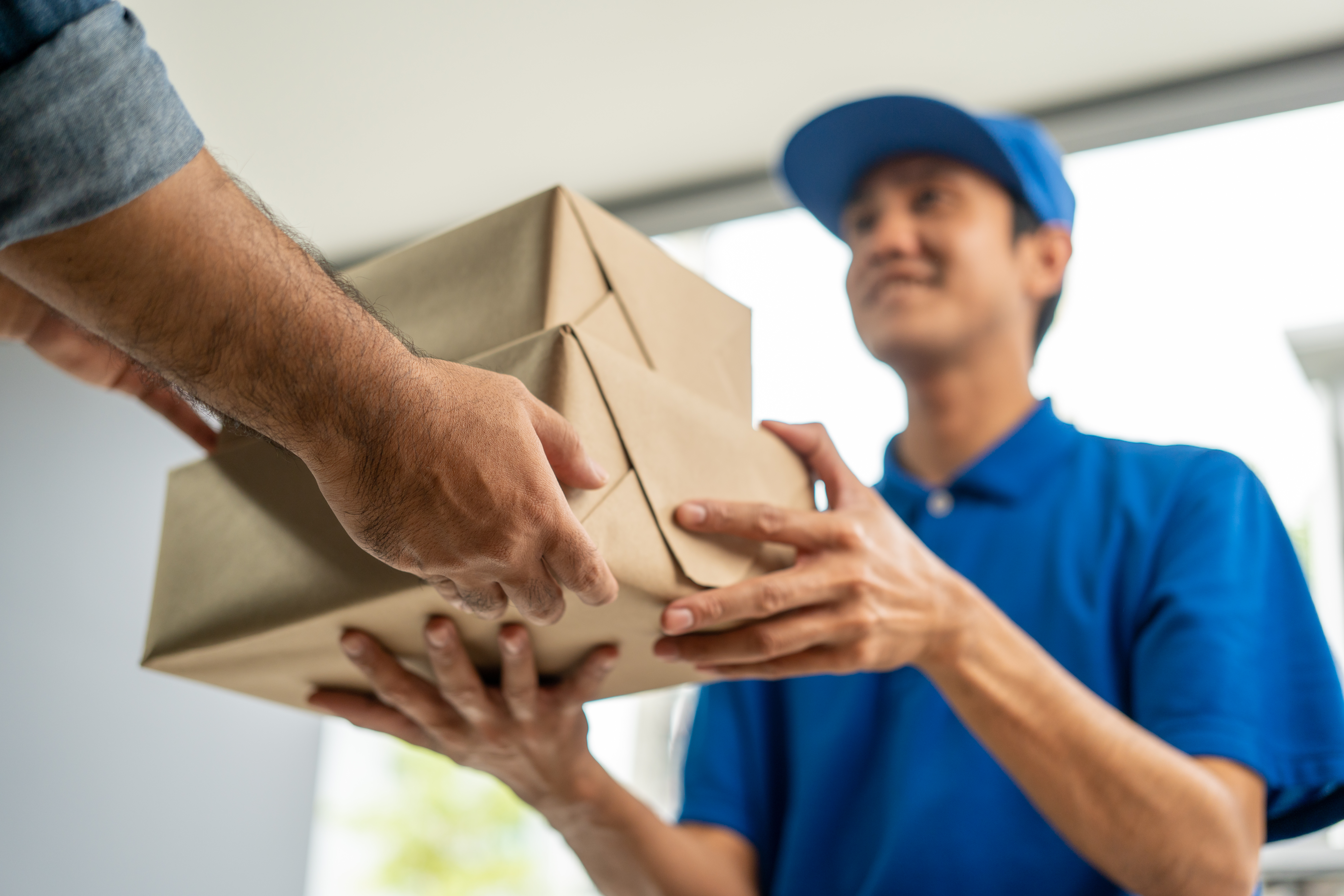 Istruzioni per la ricezione dei pacchi