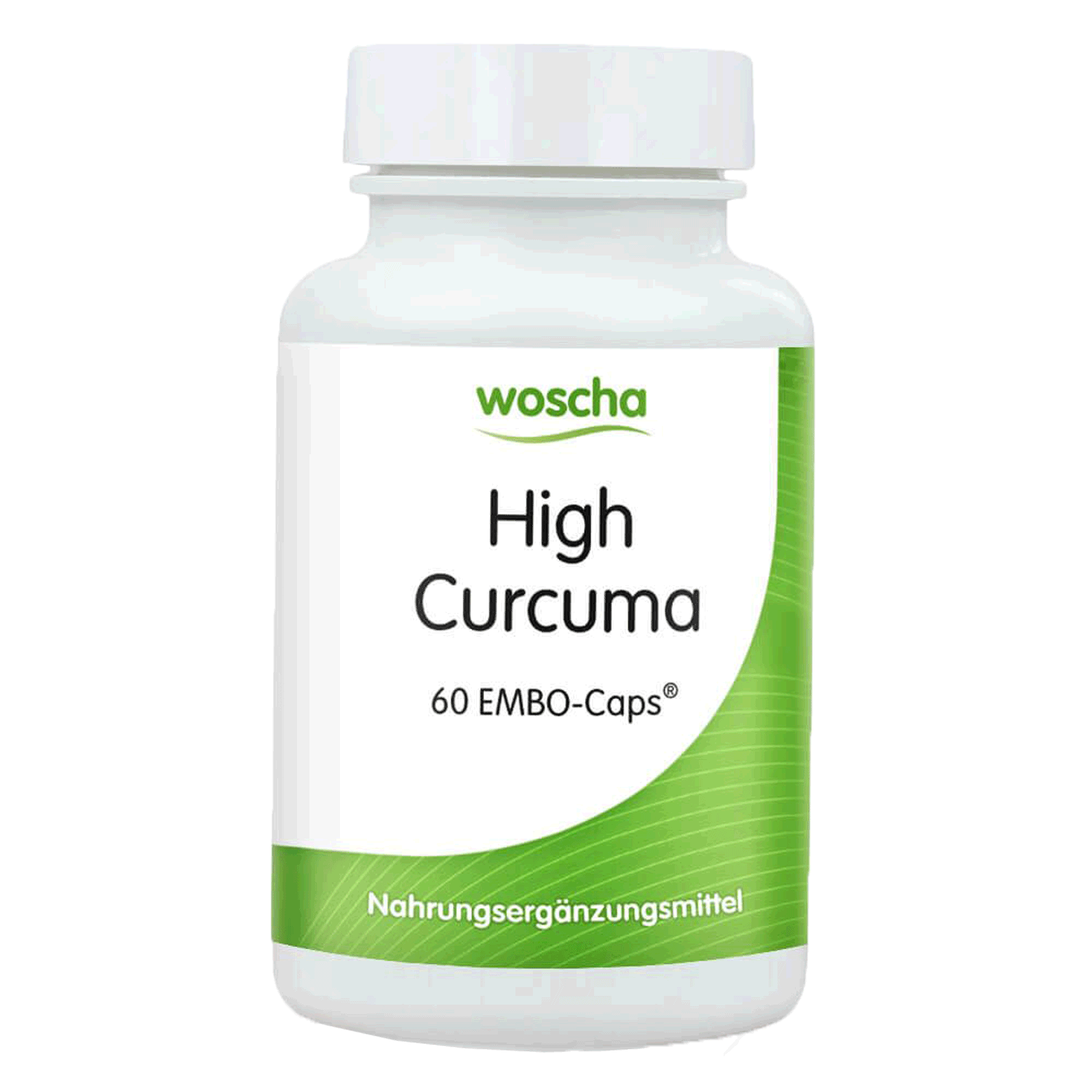 Woscha High Curcuma podo medi 60 Kapseln Woscha High Curcuma von podo medi beinhaltet 60 Kapseln
