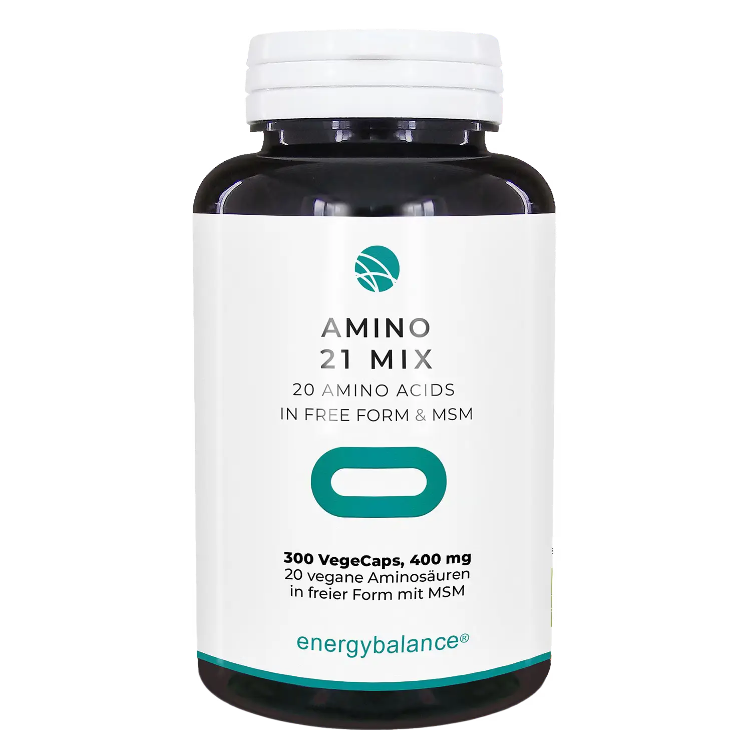 EnergyBalance Amino 21 Mix + MSM, 300 VegeCaps Immunsystem EAN: 7640108200709