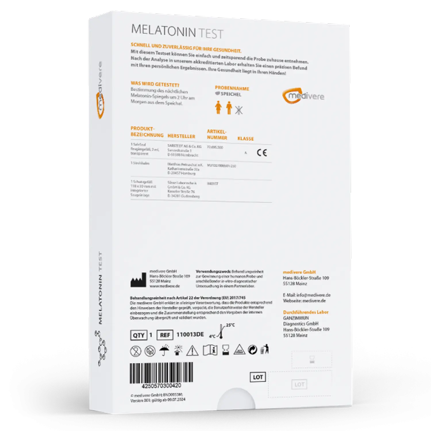 Melatonin Test