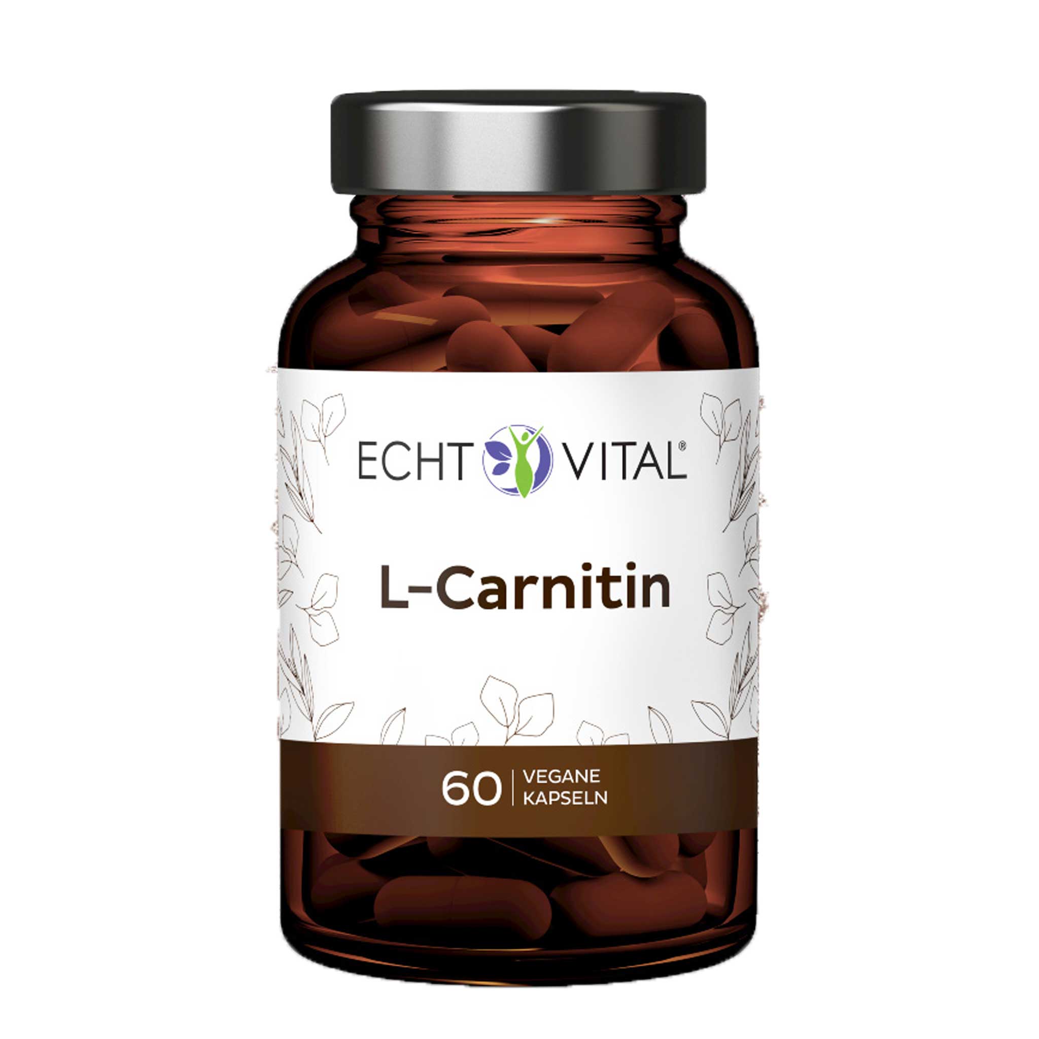 L-Carnitin von Echt Vital beinhaltet 60 vegane Kapseln