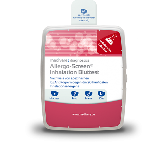 Alergo Screen Inhalation Bluttest von Medivere