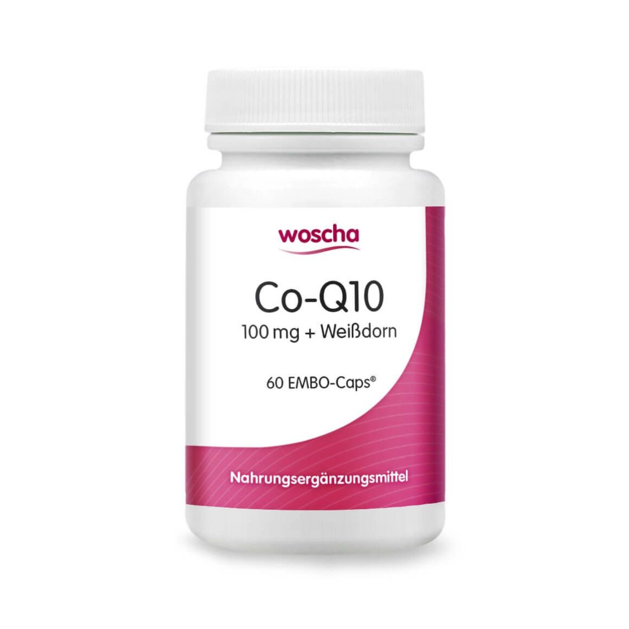 Woscha Co-Q10 mit Weißdorn von podo medi beinhaltet 60 Kapseln