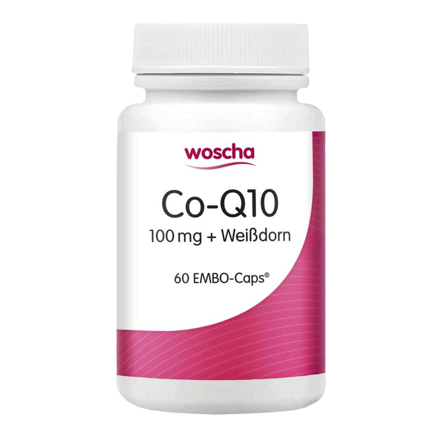 Woscha Co-Q10 Weißdorn podo medi 60 Kapseln Woscha Co-Q10 mit Weißdorn von podo medi beinhaltet 60 Kapseln