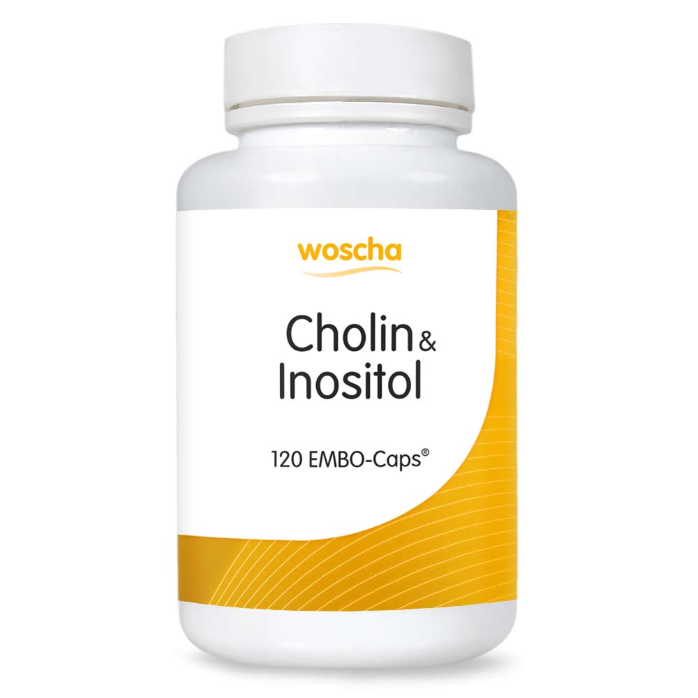 Woscha Cholin und Inositol, 120 Kapseln  EAN: 8717729190623