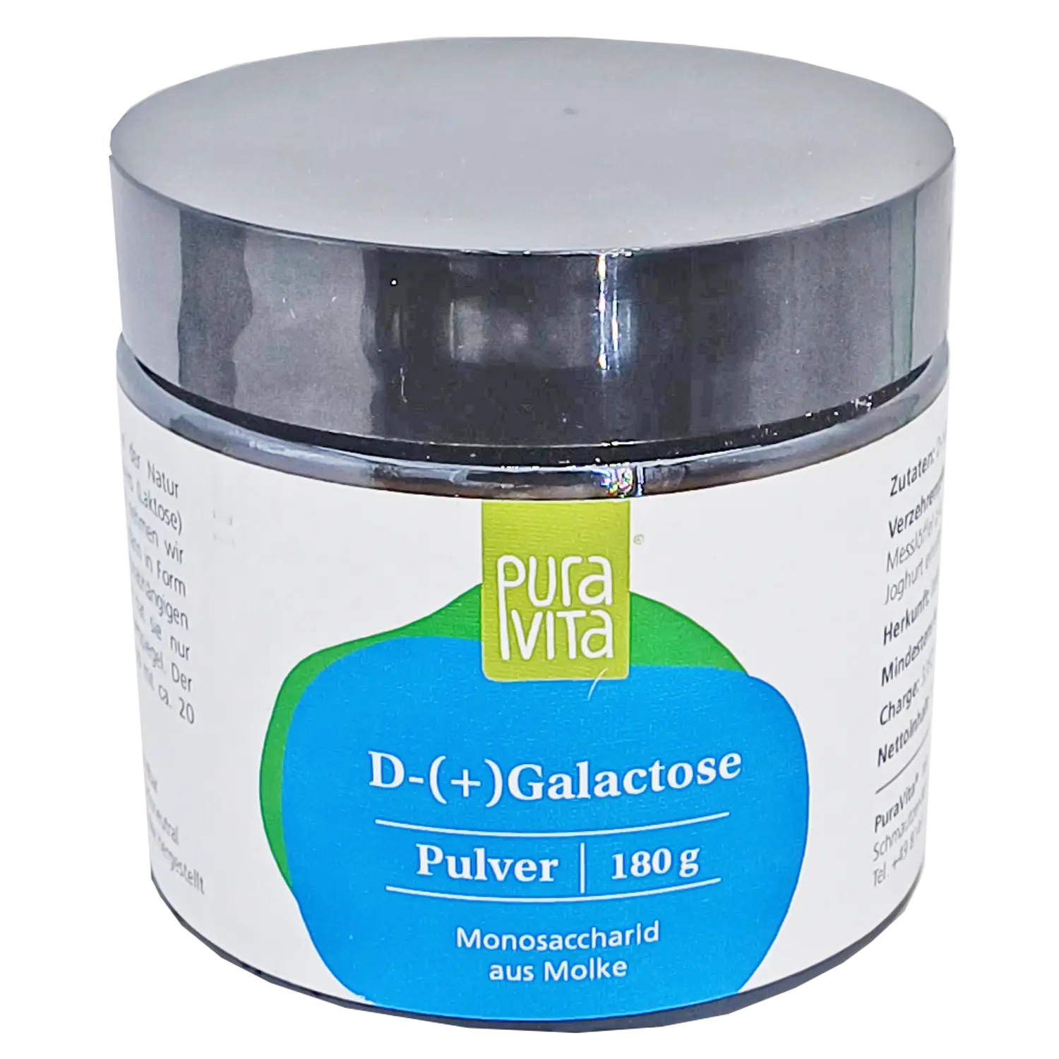 PuraVita D-(+)Galattosio, 180 g polvere Alzheimer EAN: