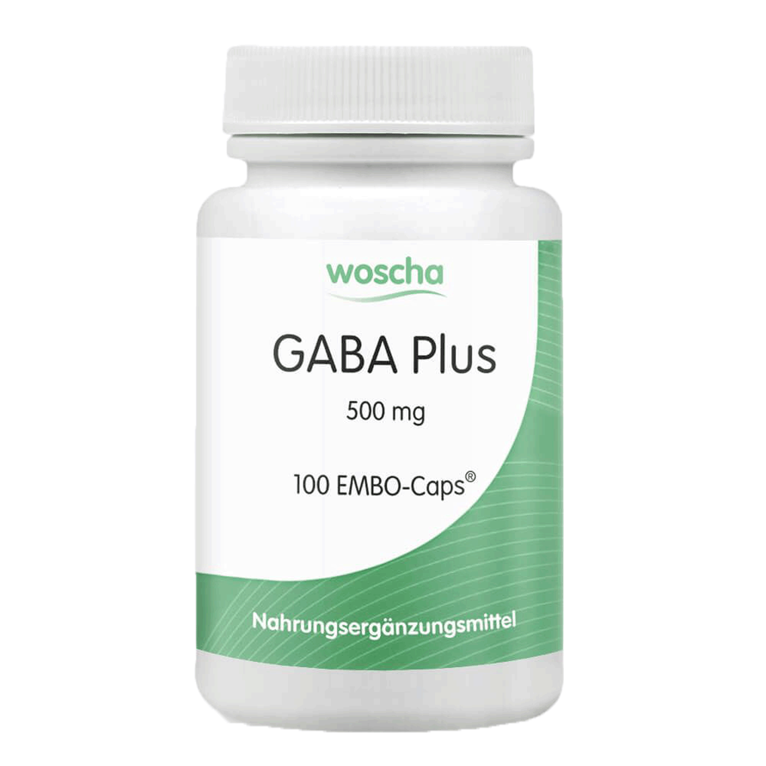 Woscha GABA Plus podo medi 100 EMBO-caps Woscha GABA Plus von podo medi beinhaltet 100 EMBO-caps