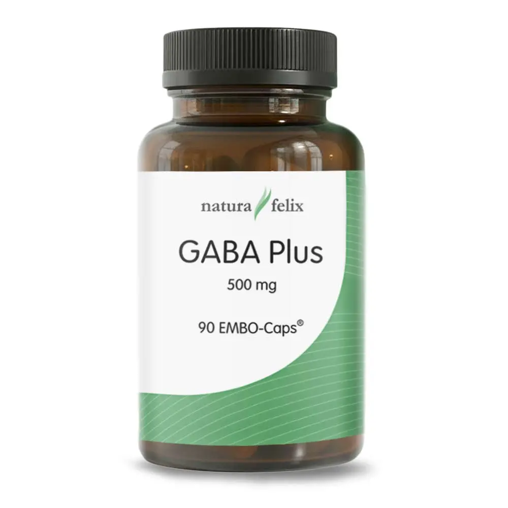 natura-felix GABA Plus von podo medi beinhaltet 100 EMBO-caps