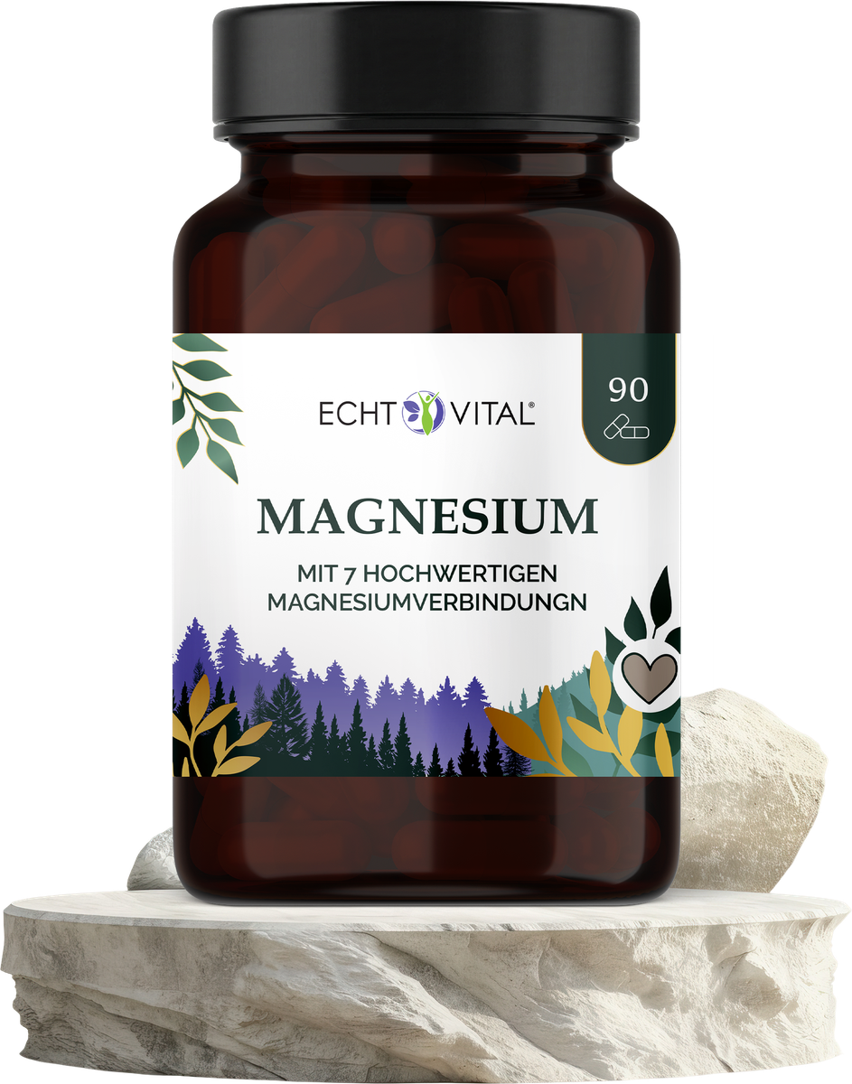 Magnesium Komplex mit Vitamin C, 90 Kapseln