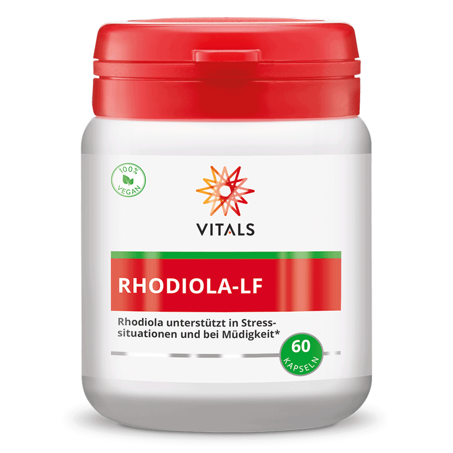 Vitals Rhodiola-LF, 60 Kapseln  EAN: 8716717004089