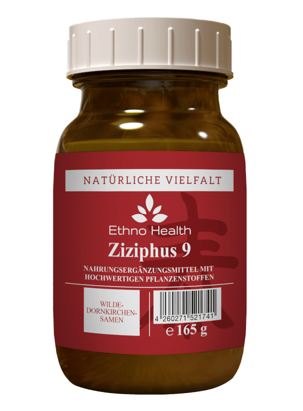 Ziziphus 9 Pulver von Ethno Health beinhaltet 165 Gramm