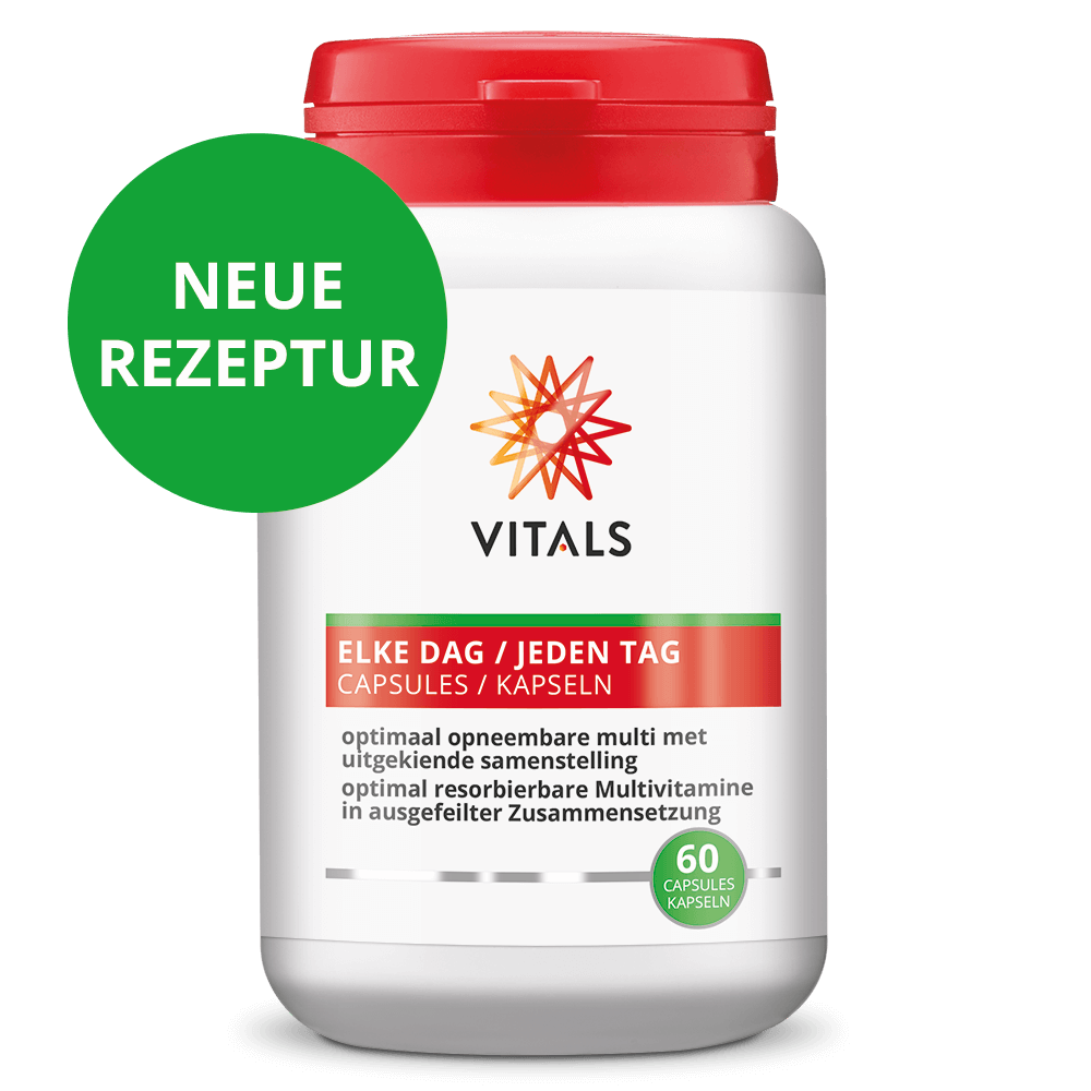 Vitals Jeden Tag Multivitamine, 60 Kapseln  EAN: 8716717004782