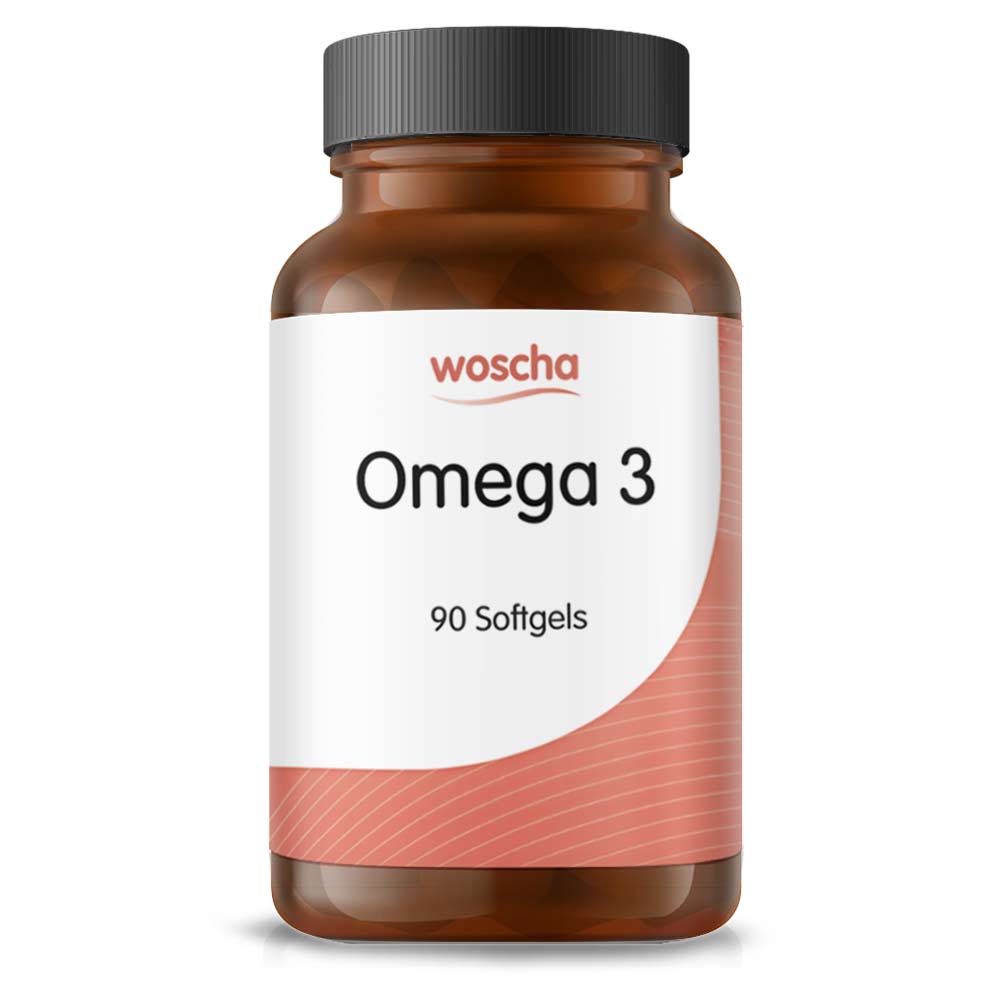 Woscha Omega 3 von podo medi beinahltet 90 Softgels