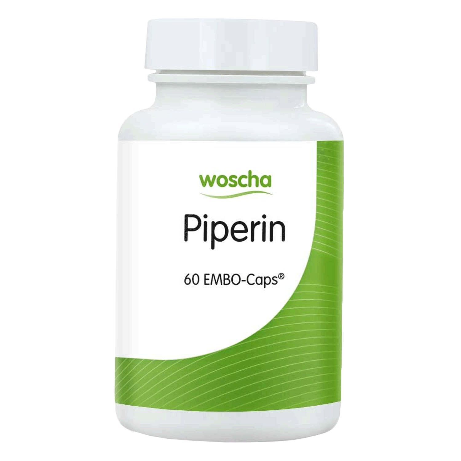 Woscha Piperin schwarzer Pfeffer podo medi 60 Kapseln Woscha Piperin schwarzer Pfeffer von podo medi beinhaltet 60 Kapseln