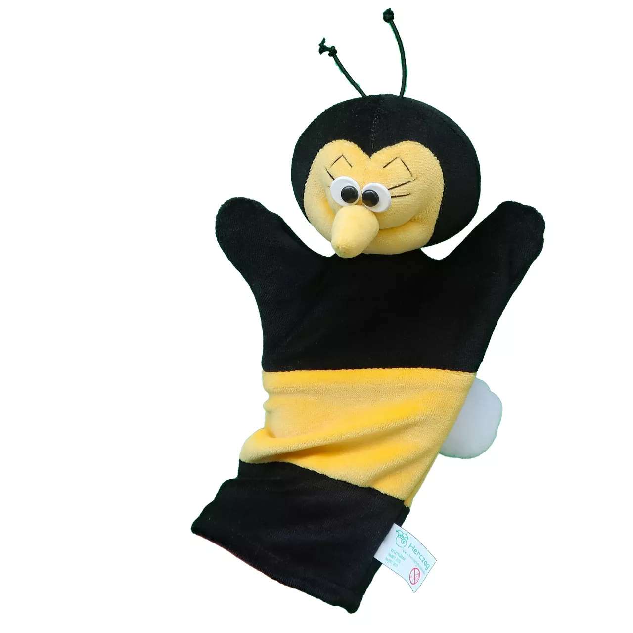 Wasp / bee hand puppet