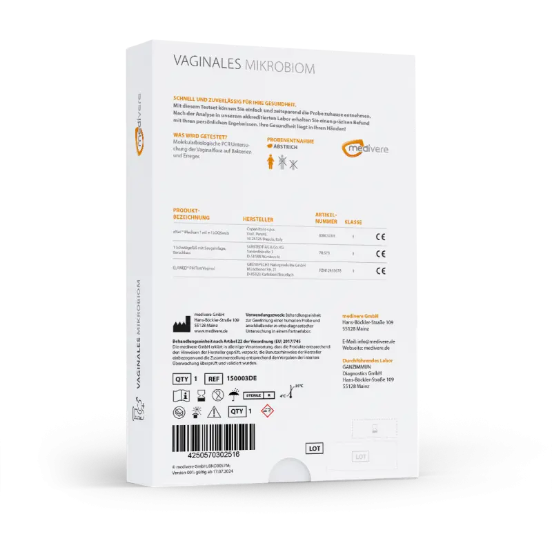 Medivere Vaginales Mikrobiom  EAN: 4250570302523