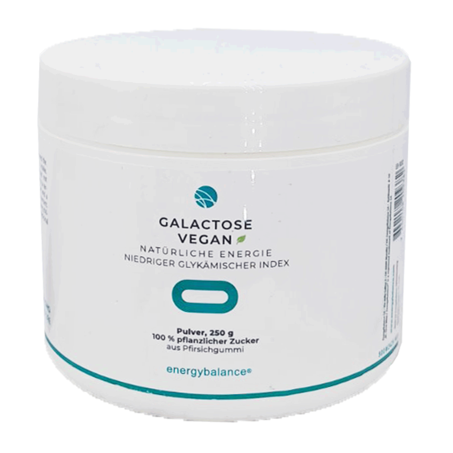 Galaktose Vegan aus Pfirsichgummi, 250 g Flasche, Lotion