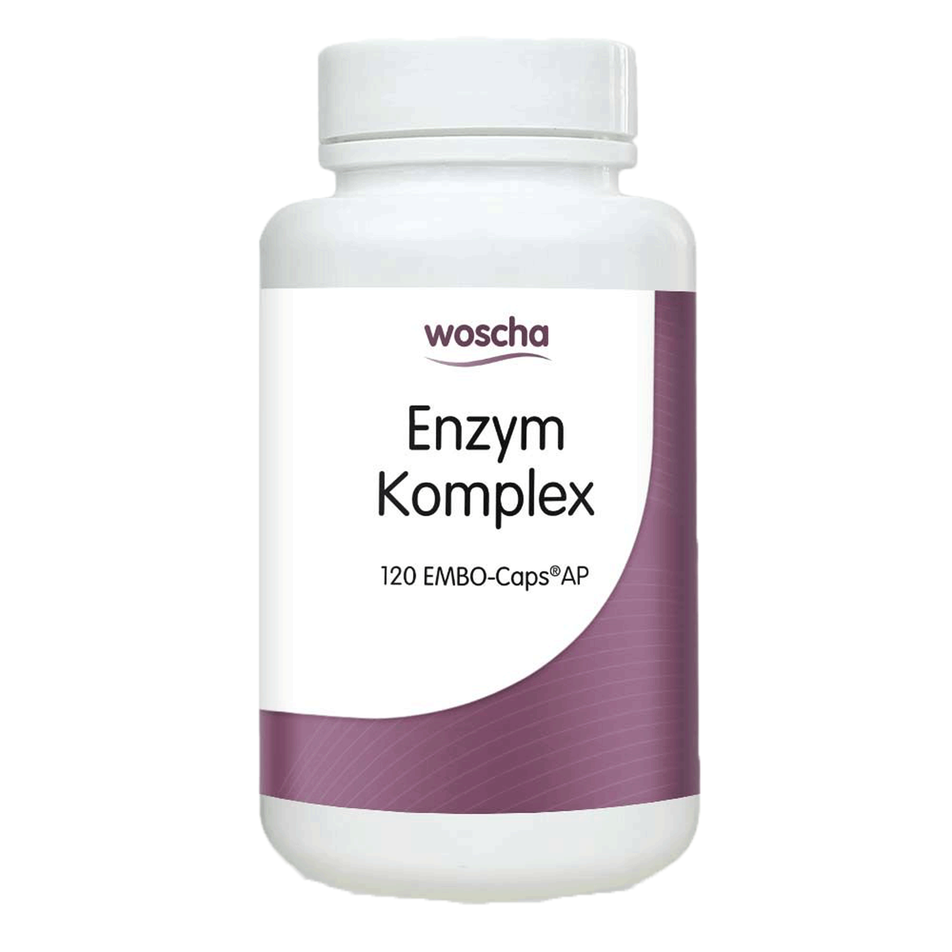 Woscha Enzym Komplex von podo medi beinhaltet 120 Kapseln