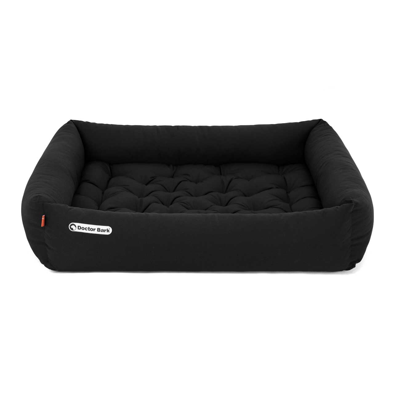 Hundebett orthopädisch in schwarz von Doctor Bark