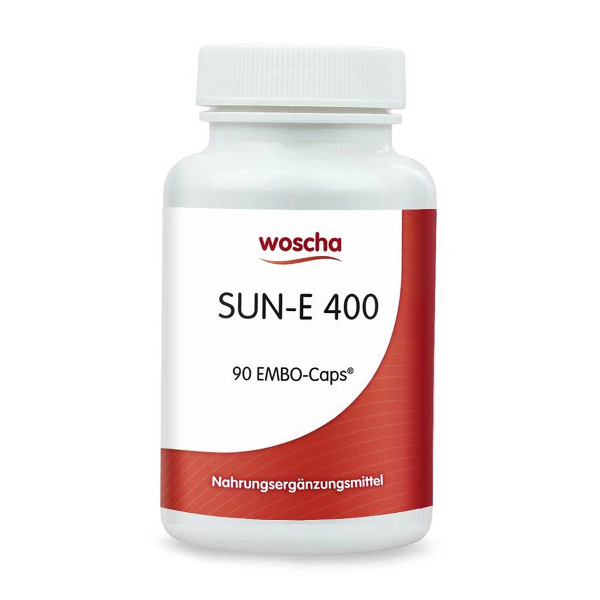 Woscha SUN-E 400 podo medi 90 Kapseln Woscha SUN-E 400 mit Tocotrienolen von podo medi beinhaltet 90 Kapseln