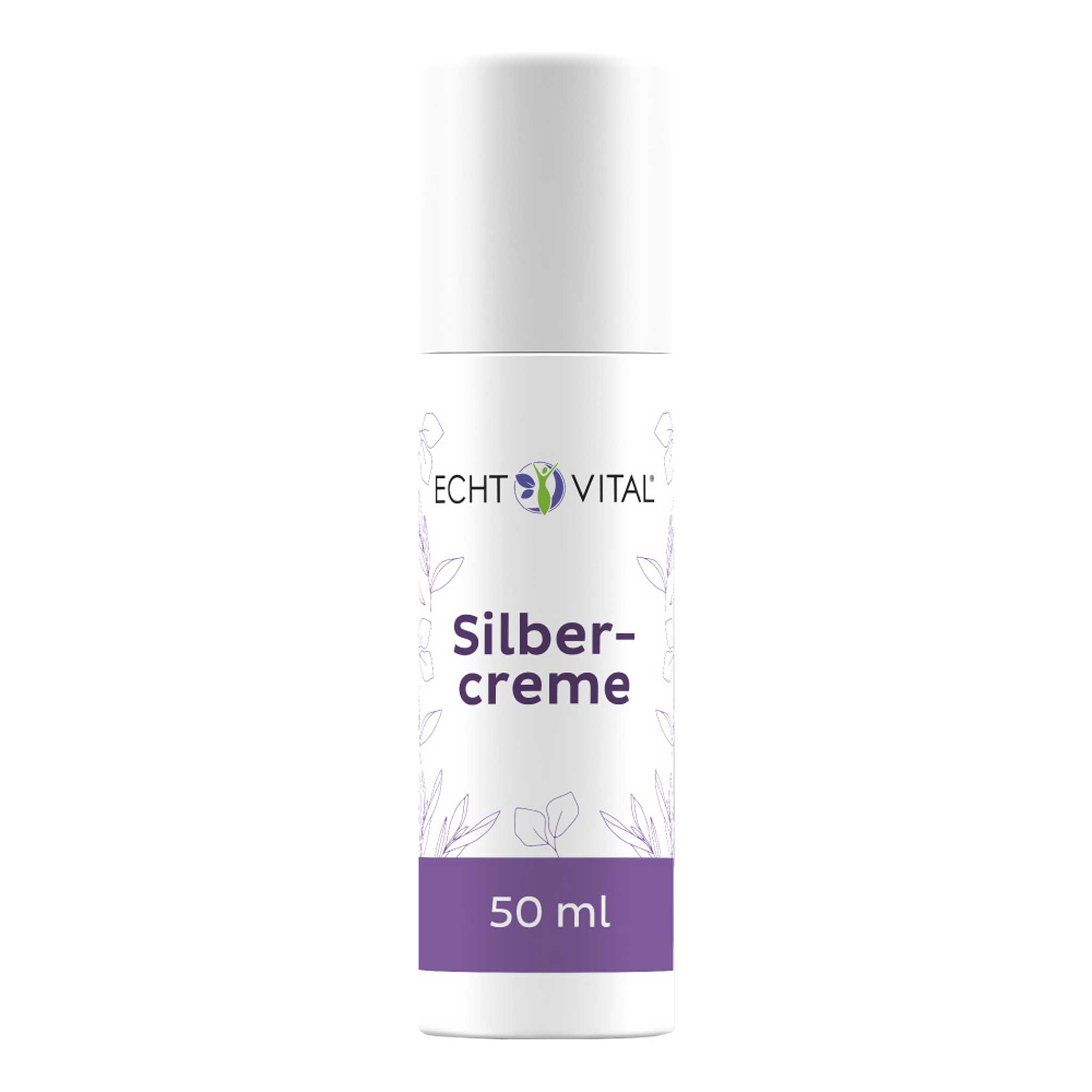 Silbercreme Echt Vital 50 ml Silbercreme von Echt Vital in 50 Milliliter Flasche