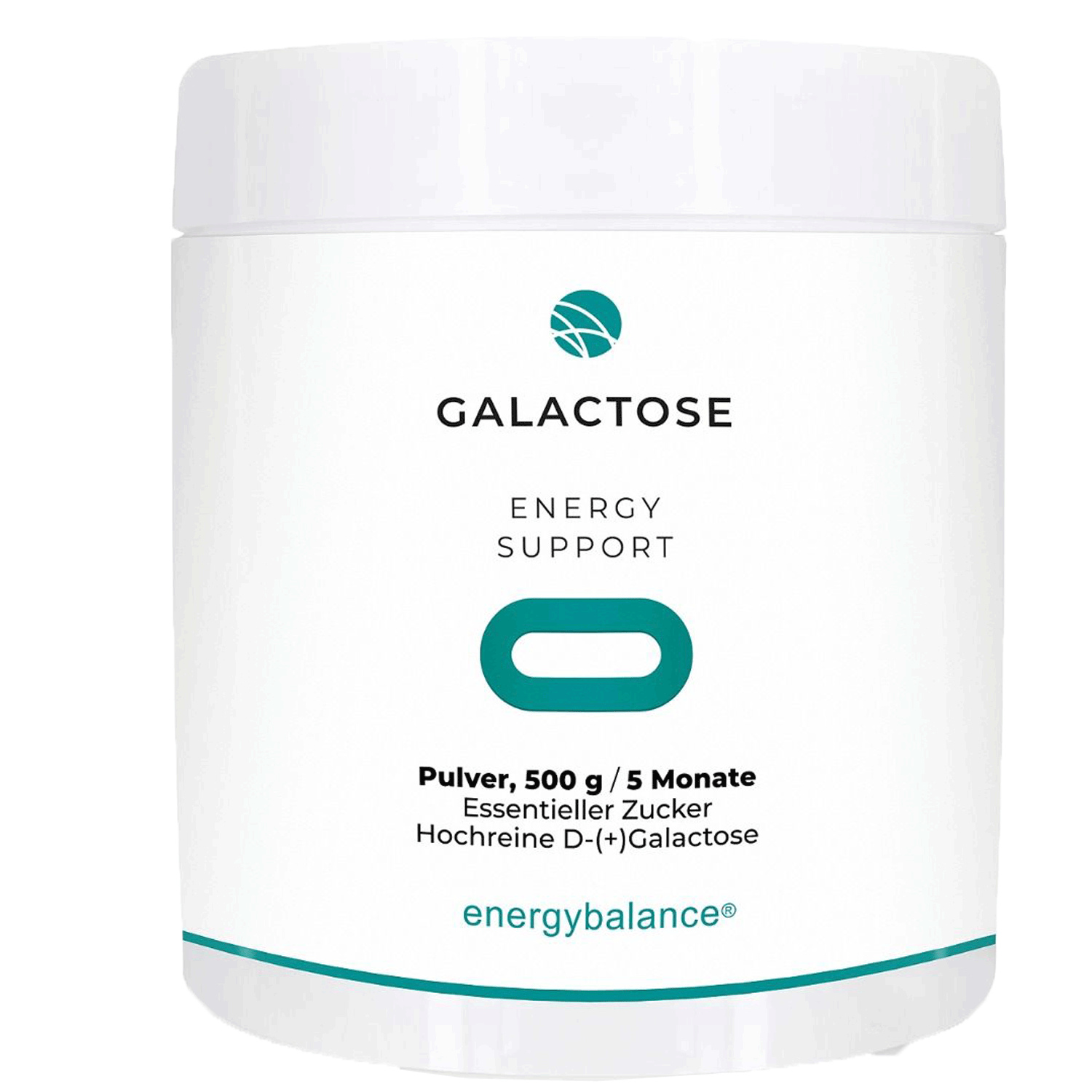 EnergyBalance Galactose, 500 g hochreines Pulver Alzheimer EAN: 7640108200662