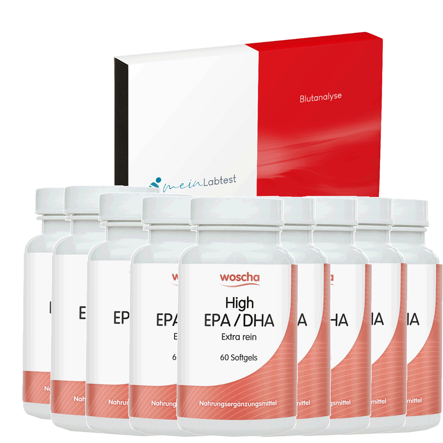 Omega-3 Kapseln Bundle Normal Perfekt (Podomedi + MeinLabtest)
