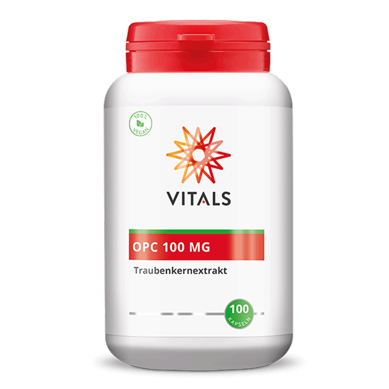 Vitals OPC 100 mg, 100 Kapseln Antioxidans EAN: 8716717001439