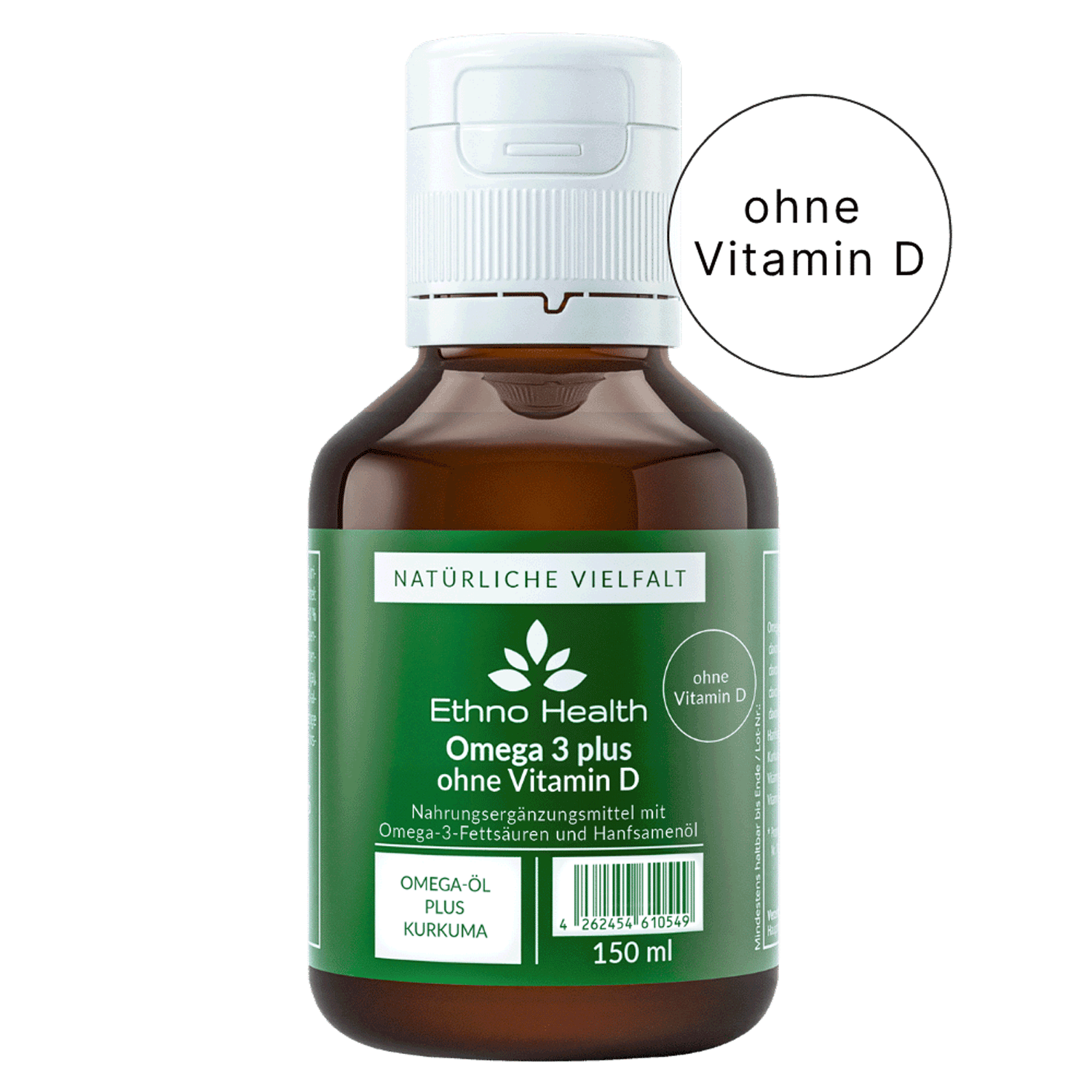 Ethno Health Omega 3 plus (ohne Vitamin D), 150 ml  EAN: 4260271520549