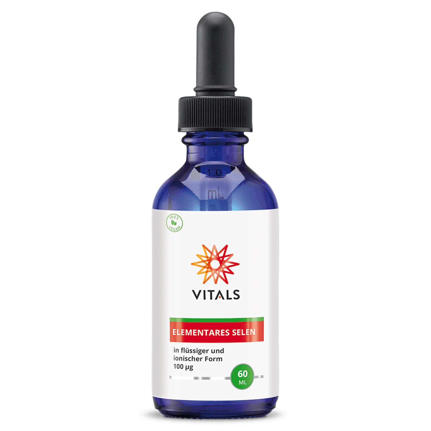 Vitals Elementares Selen, 60 ml Natriumselenit EAN: 8716717004485