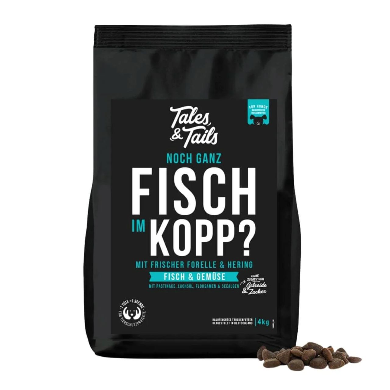 Still all fish in your head? 0.1 kg - 1.5 kg - 4 kg bags 