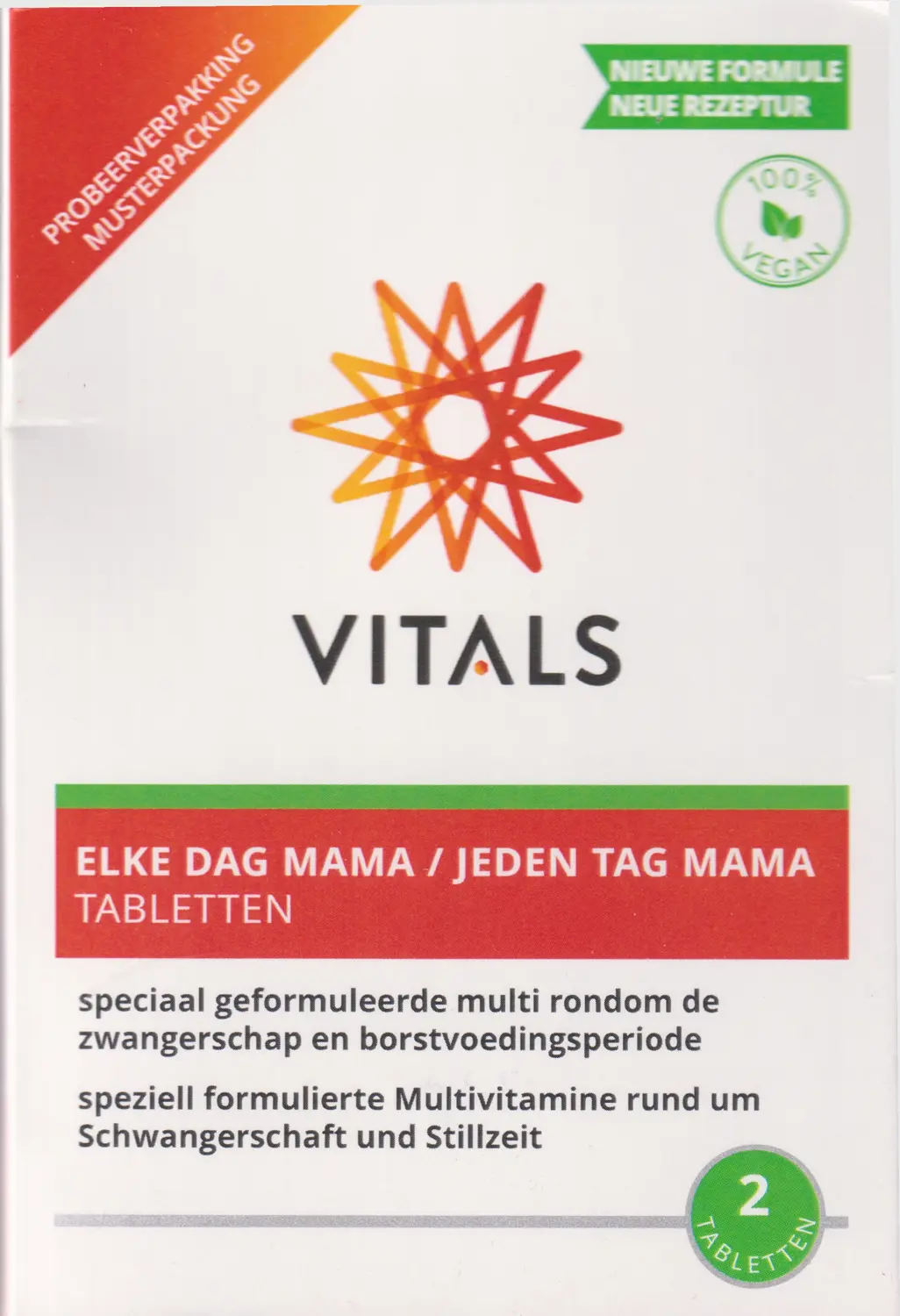 Vitals Jeden Tag Mama Multivitamine, 2 Tabletten Pröbchen  EAN: