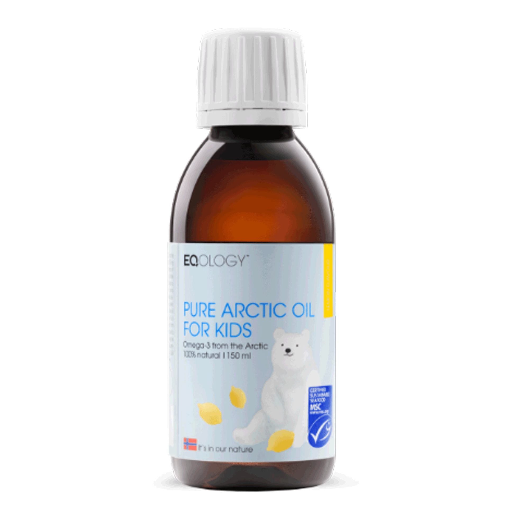 Eqology Pure Arctic Oil For Kids, 150 ml