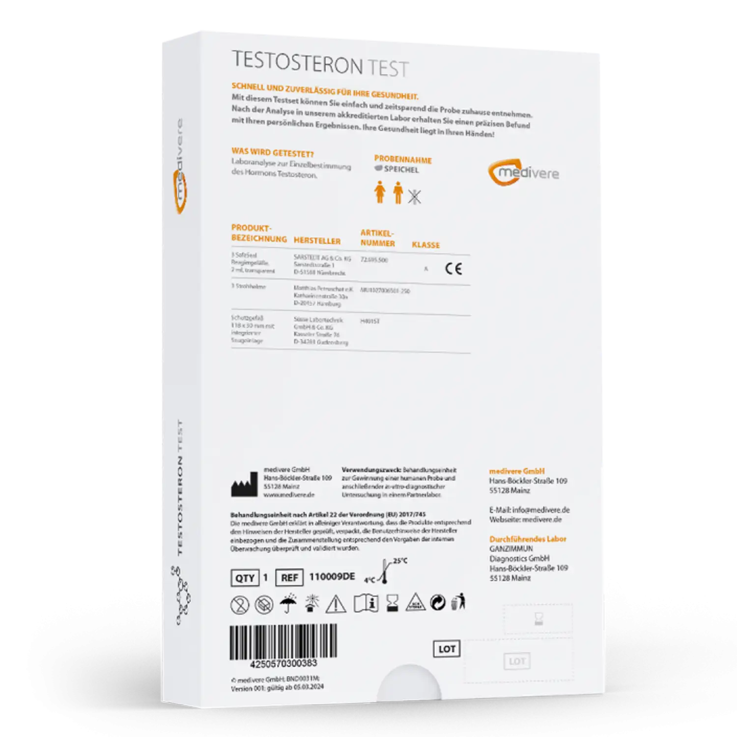Testosteron Test