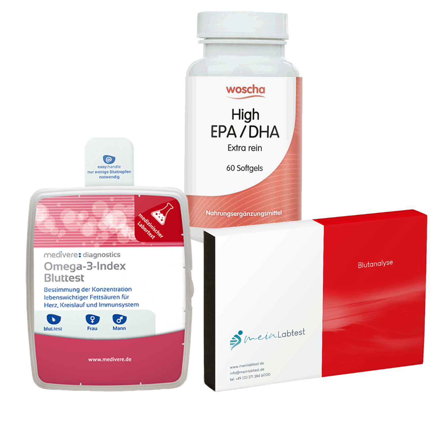 EnergyVital Omega-3 Kapseln Bundles  EAN: 8716717004270