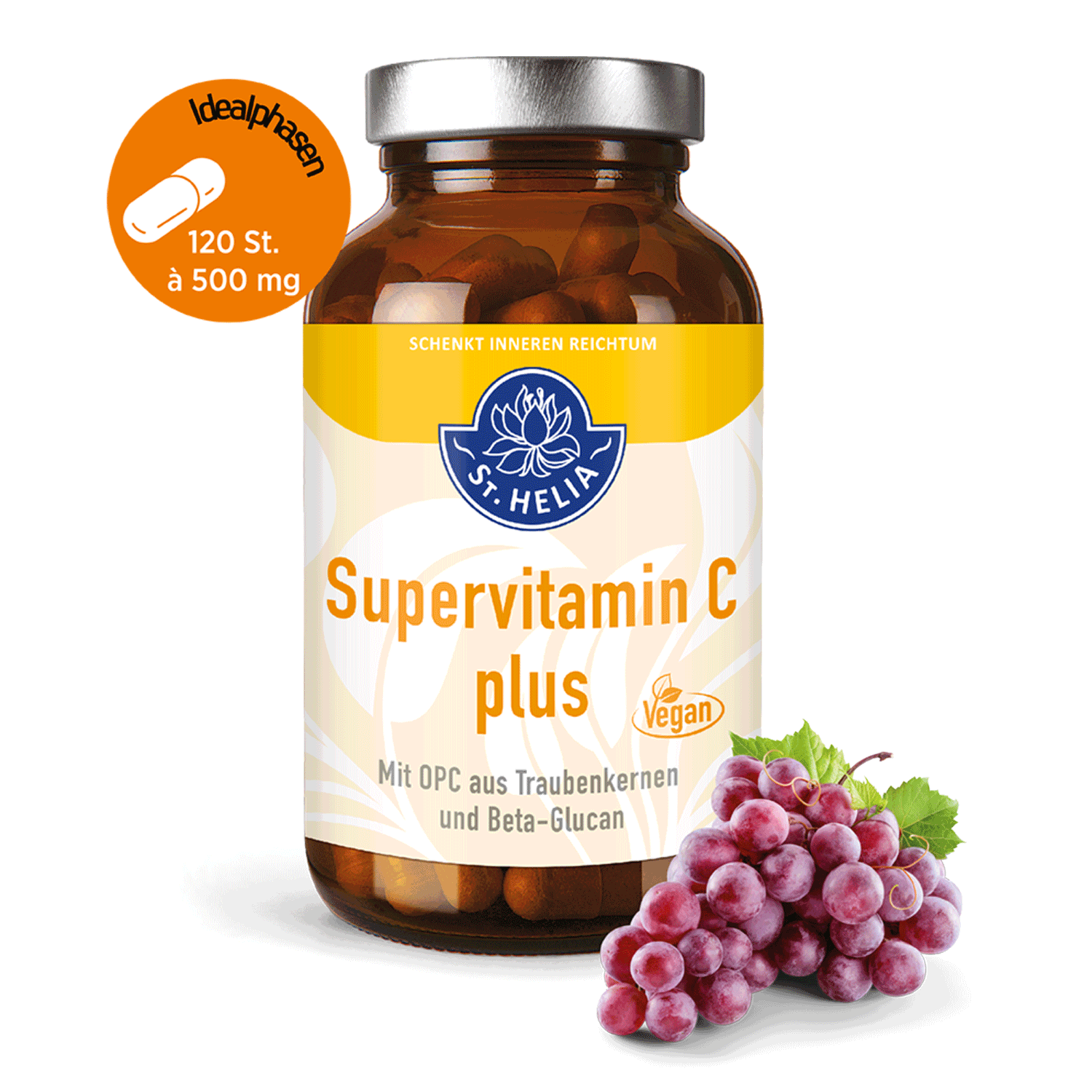 St. Helia SuperVitamin C plus OPC, 120 Kapseln  EAN: 4260463086126