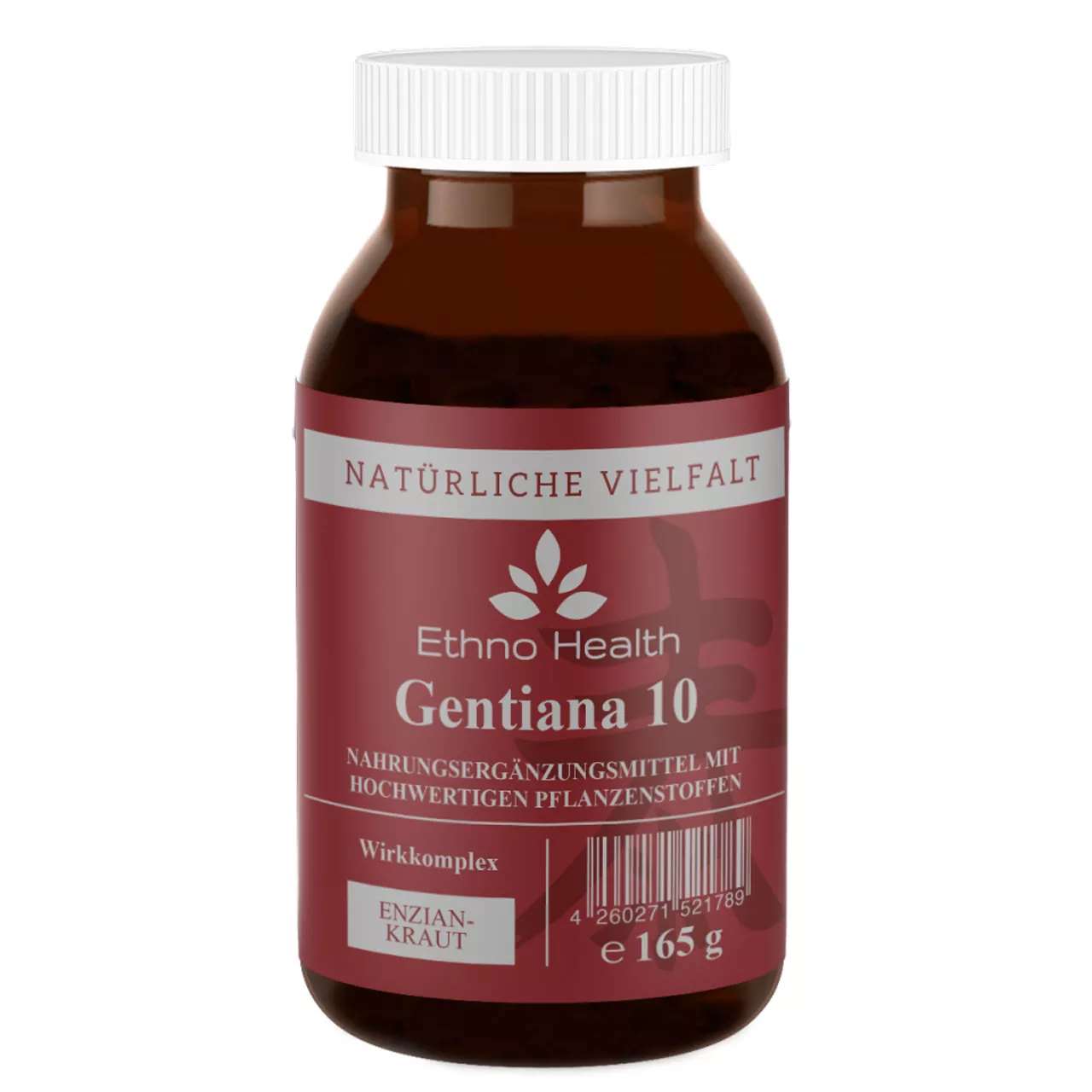 Gentiana 10 Pulver von Ethno Health beinhaltet 165 Gramm