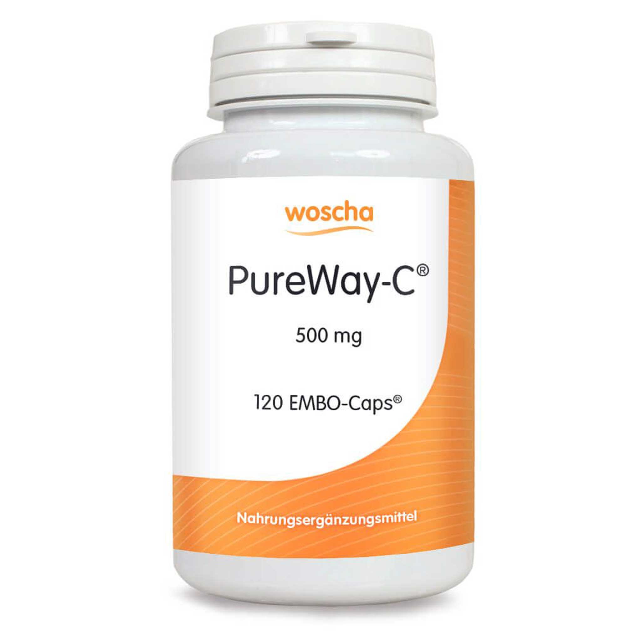 PureWay - C 500 mg mit Bioflavonoiden, 120 Kapseln