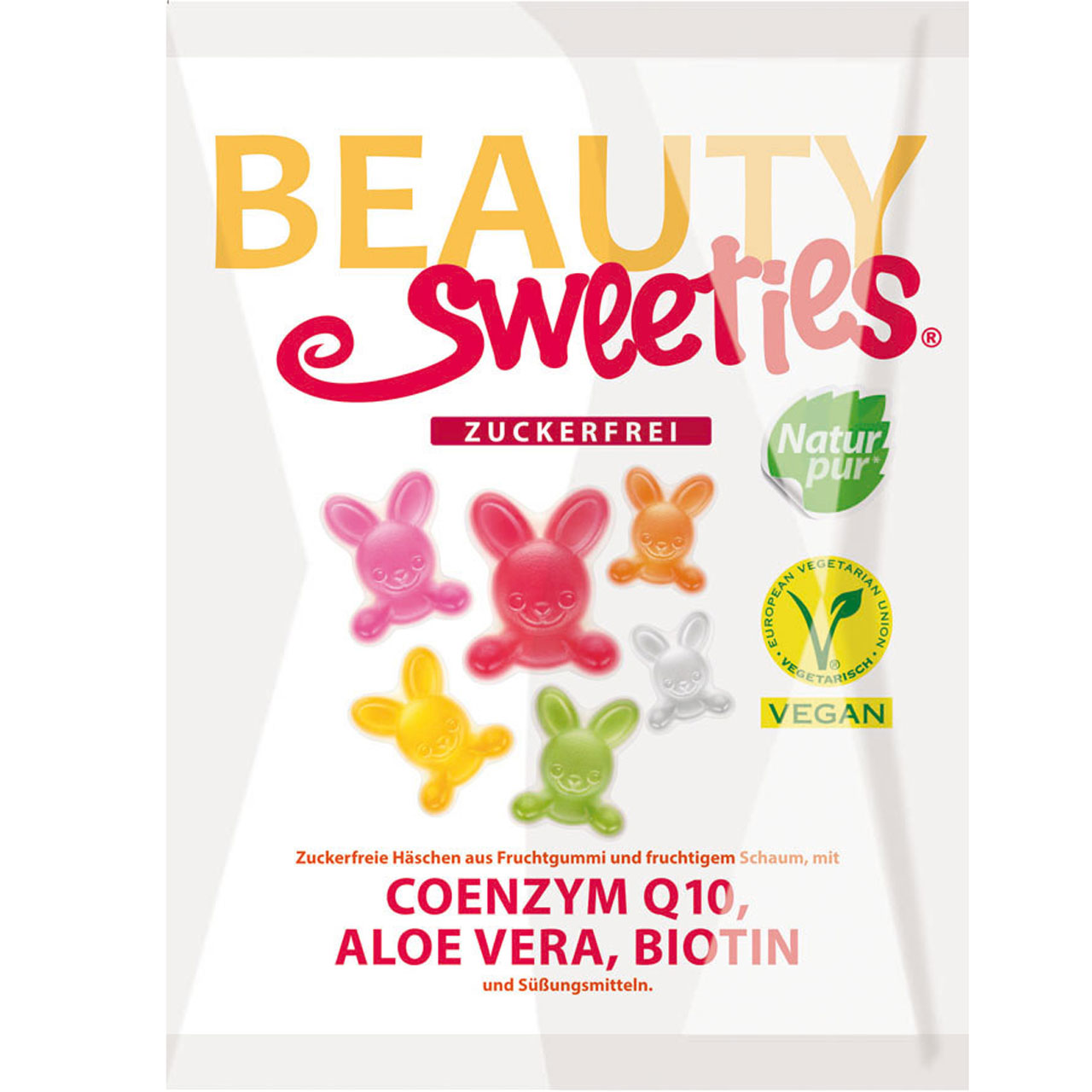 BeautySweeties Zuckerfreie Häschen, 125g