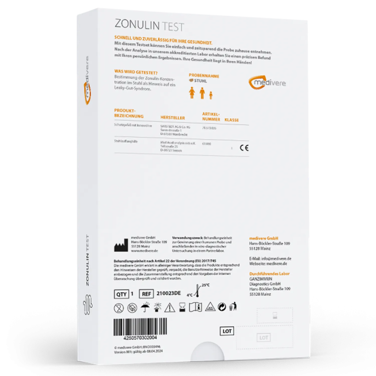 Zonulin Test