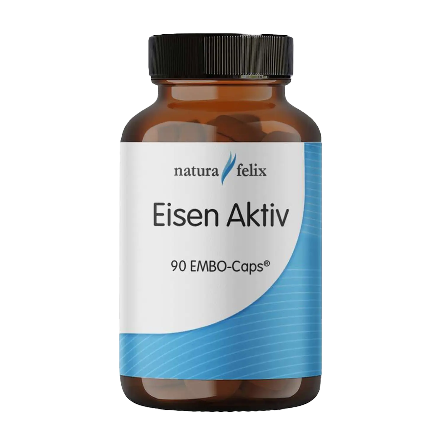 Natura Felix Eisen Aktiv - Eisenchelate, 90 Kapseln  EAN: 8717729191040