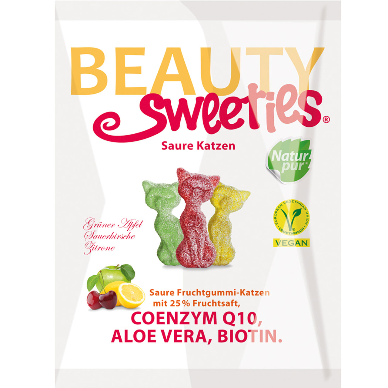 BeautySweeties Saure Katze, 125 g