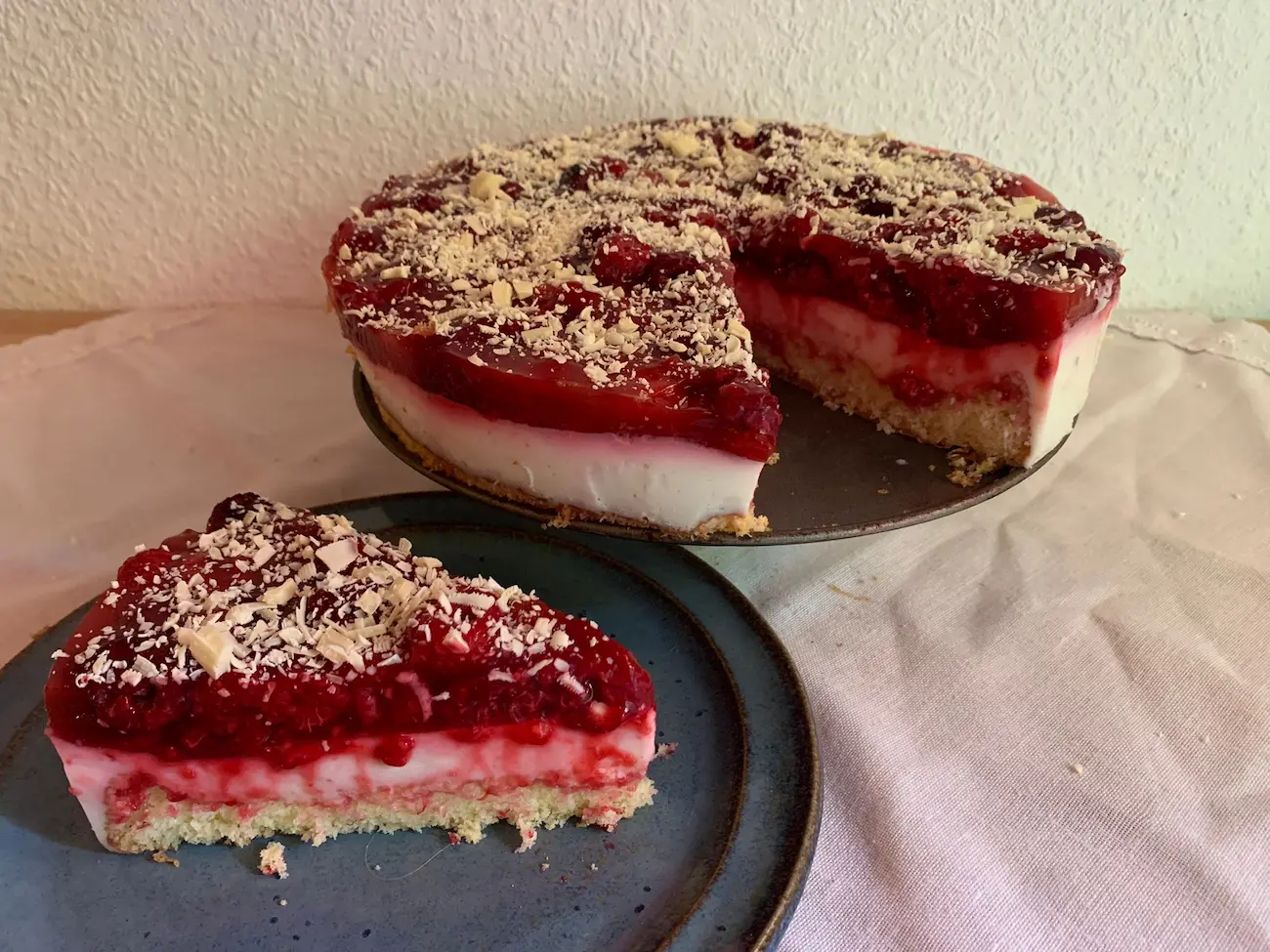 Sommertorte mit Fischgelatine