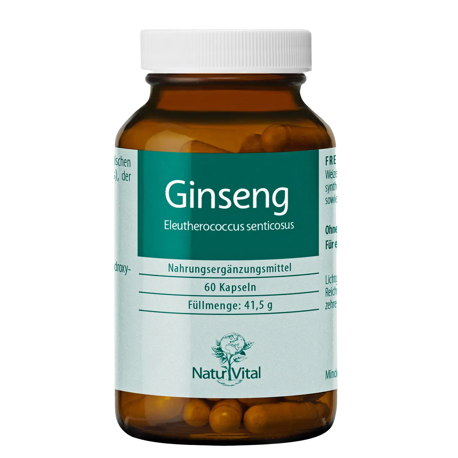 Natur Vital Ginseng, 60 Kapseln ginseng EAN: 4262512990262