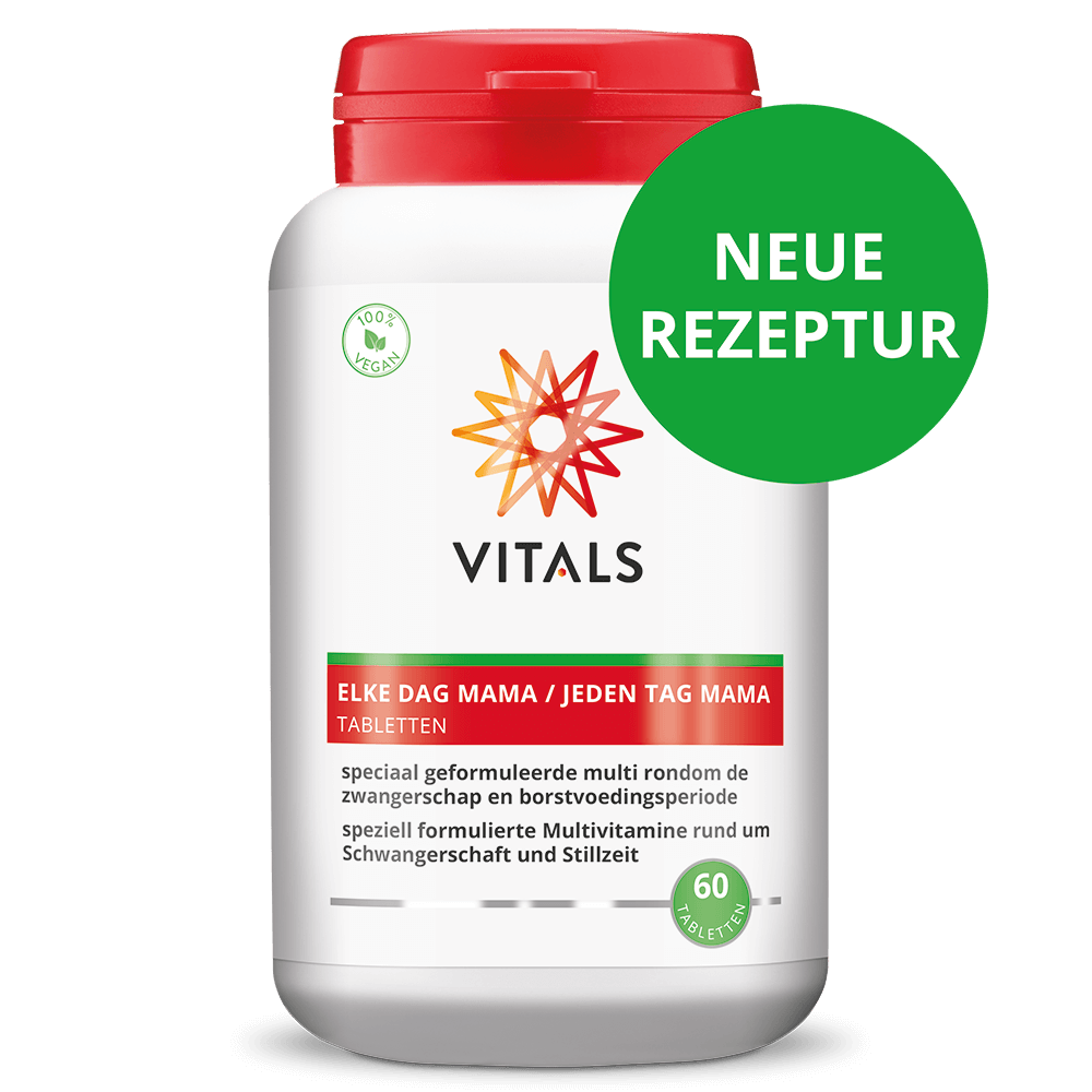 Vitals Jeden Tag Mama Multivitamine, 60 Tabletten  EAN: 8716717004874