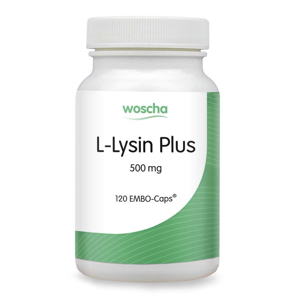 L-Lysin Plus Zink und Acerola von podo medi beinhaltet 120 EMBO Caps