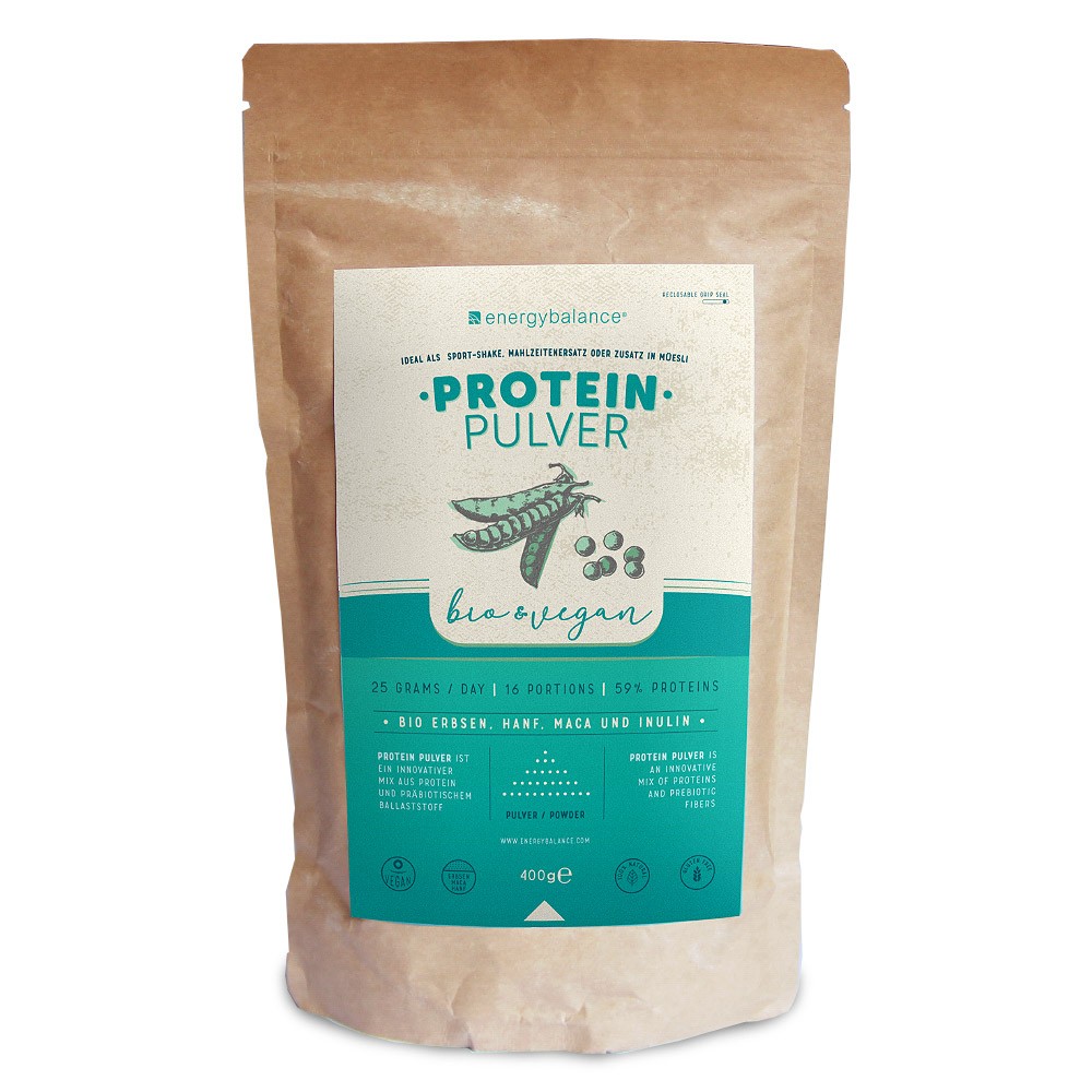 Protein Pulver BIO & Vegan, 400 g