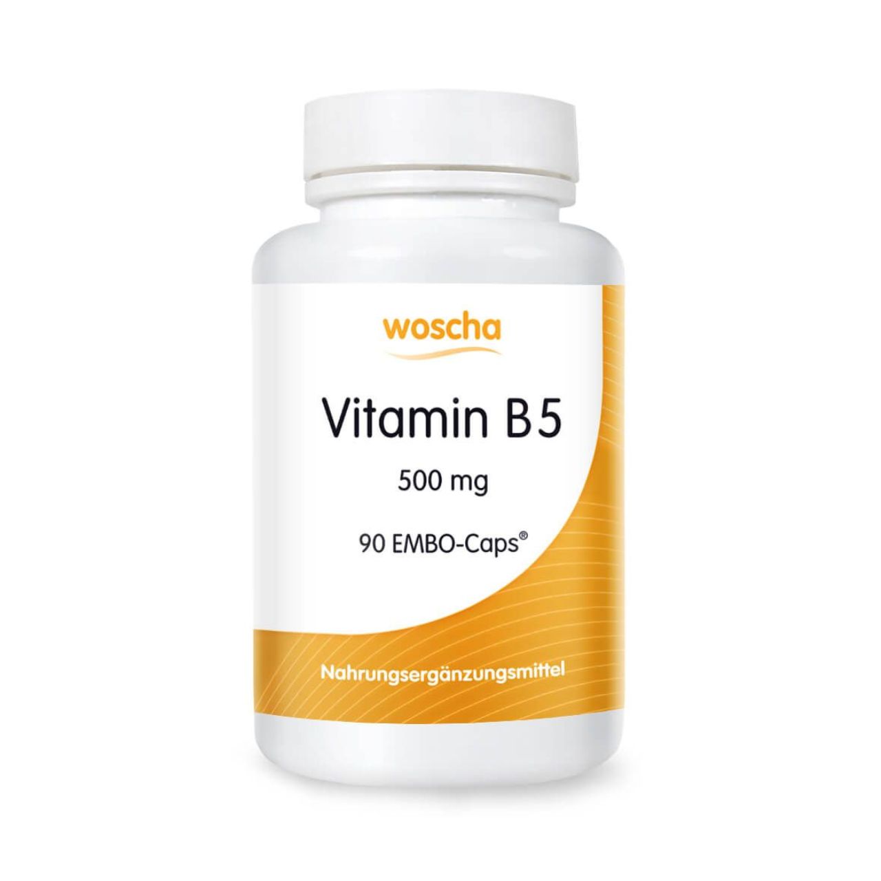 Woscha Vitamin B5 von podo medi beinhaltet 90 Kapseln