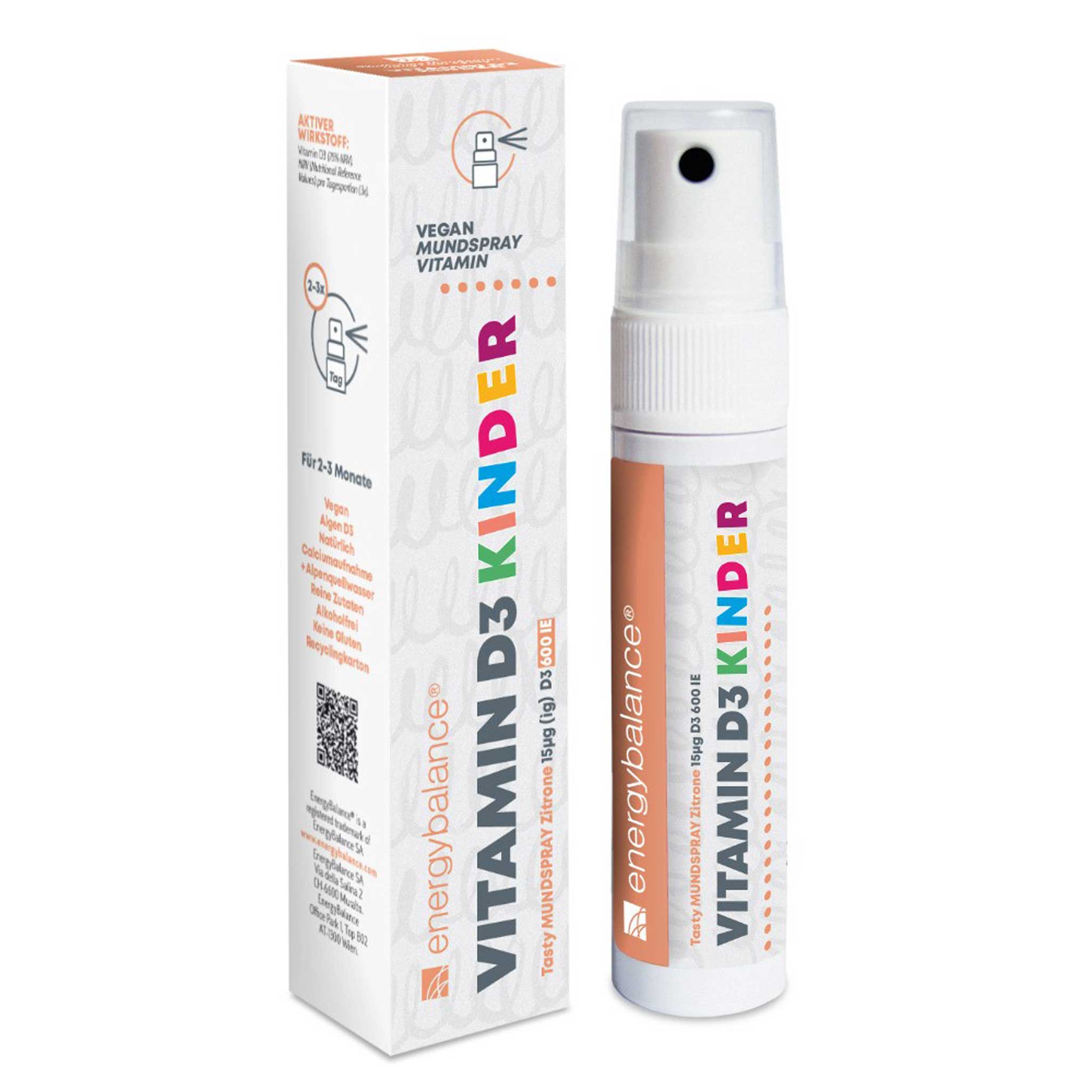 Vitamin D3 Spray Kinder von Energybalance