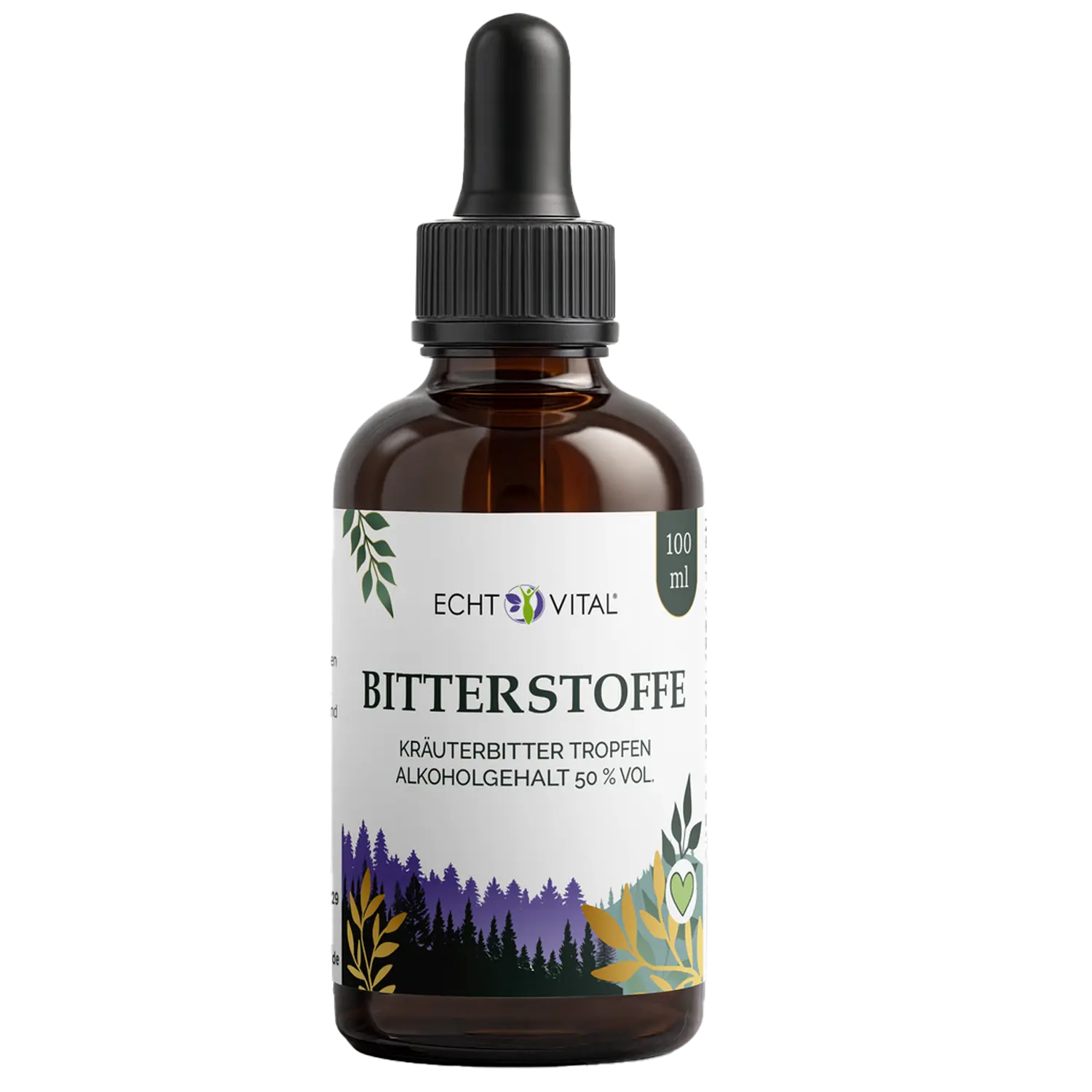 Echt Vital Bitterstoffe  nach Hildegard von Bingen, 100 ml  EAN: 4260635730727